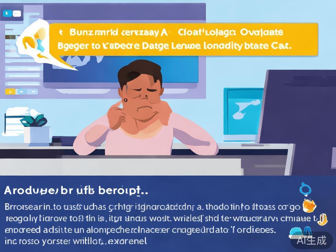 浏览器缓存过多或数据冗余会影响页面加载和登录功能。